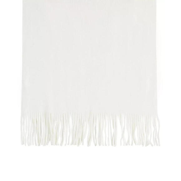 STEVE MADDEN Super-Soft Knit Muffler Chunky White Oversized Scarf - Picture 9 of 10